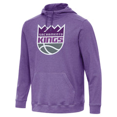NBA - Sacramento Kings Antigua Cloud Pullover Hoodie - Heather Purple