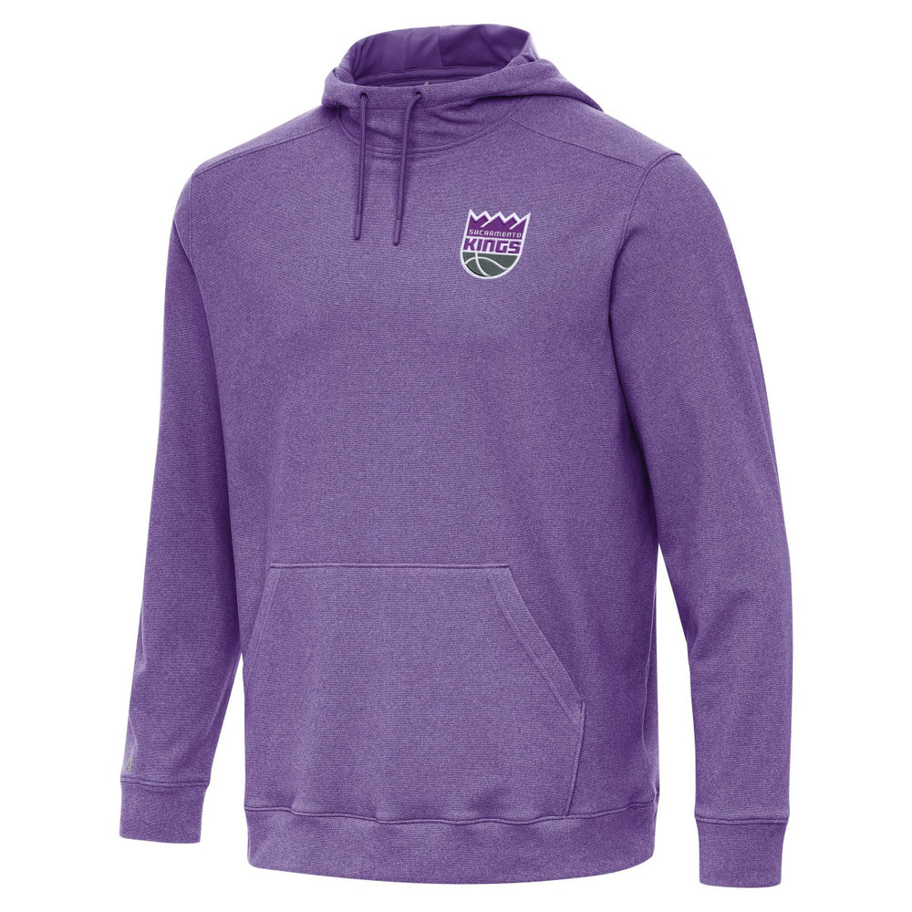 NBA - Sacramento Kings Antigua Cloud Pullover Hoodie - Heather Purple