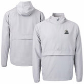 Cleveland Browns Cutter & Buck Charter Eco Recycled Anorak Half-Zip Hoodie Jacket Gray - NFL