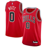 NBA - Coby White Chicago Bulls Youth Swingman Jersey - Red - Icon Edition
