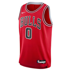 NBA - Coby White Chicago Bulls Youth Swingman Jersey - Red - Icon Edition