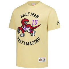 Mitchell & Ness - Vince Carter Toronto Raptors Premium T-Shirt - Cream