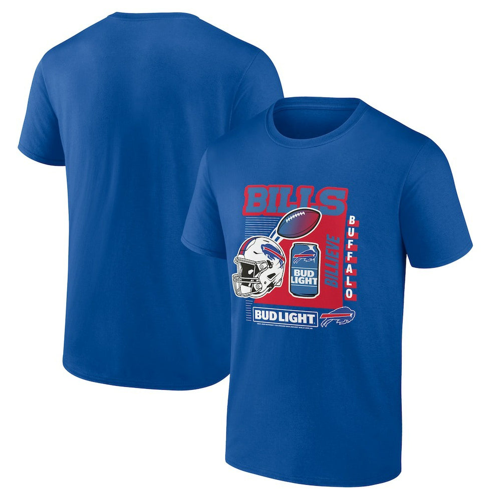 Buffalo Bills Bud Light T-Shirt Royal - NFL