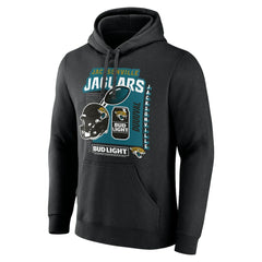 Jacksonville Jaguars Bud Light Pullover Hoodie Black - NFL