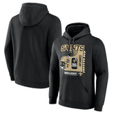 New Orleans Saints Bud Light Pullover Hoodie Black - NFL