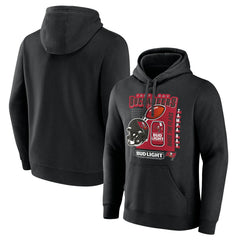 Tampa Bay Buccaneers Bud Light Pullover Hoodie Black - NFL