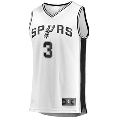 Fanatics - Keldon Johnson San Antonio Spurs Fast Break Association Jersey - White