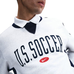 Nike USMNT Standard Issue Pullover Sweatshirt - Heather Gray