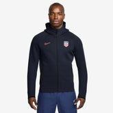 Nike USMNT Tech Fleece Full-Zip Hoodie - Navy
