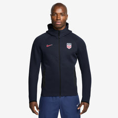 Nike USMNT Tech Fleece Full-Zip Hoodie - Navy