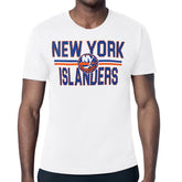 New York Islanders - Starter Mesh Look Team Name T-Shirt White