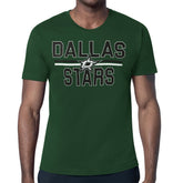 Dallas Stars - Starter Mesh Look Team Name T-Shirt Kelly Green
