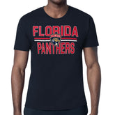 Florida Panthers - Starter Mesh Look Team Name T-Shirt Navy