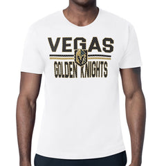 Vegas Golden Knights Starter Mesh Look Team Name T-Shirt White
