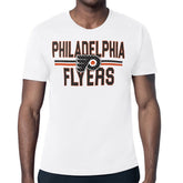 Philadelphia Flyers - Starter Mesh Look Team Name T-Shirt White