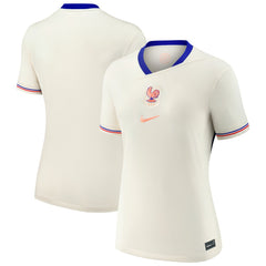 Nike France Women's National Team Women's 2025/26 Away Replica Jerseys - Cream