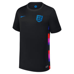 Nike England Women's National Team Youth 2025/26 Away Replica Jerseys - Black