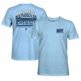 Manchester City 1863FC Duo Tone Stadium T-Shirts - Sky Blue