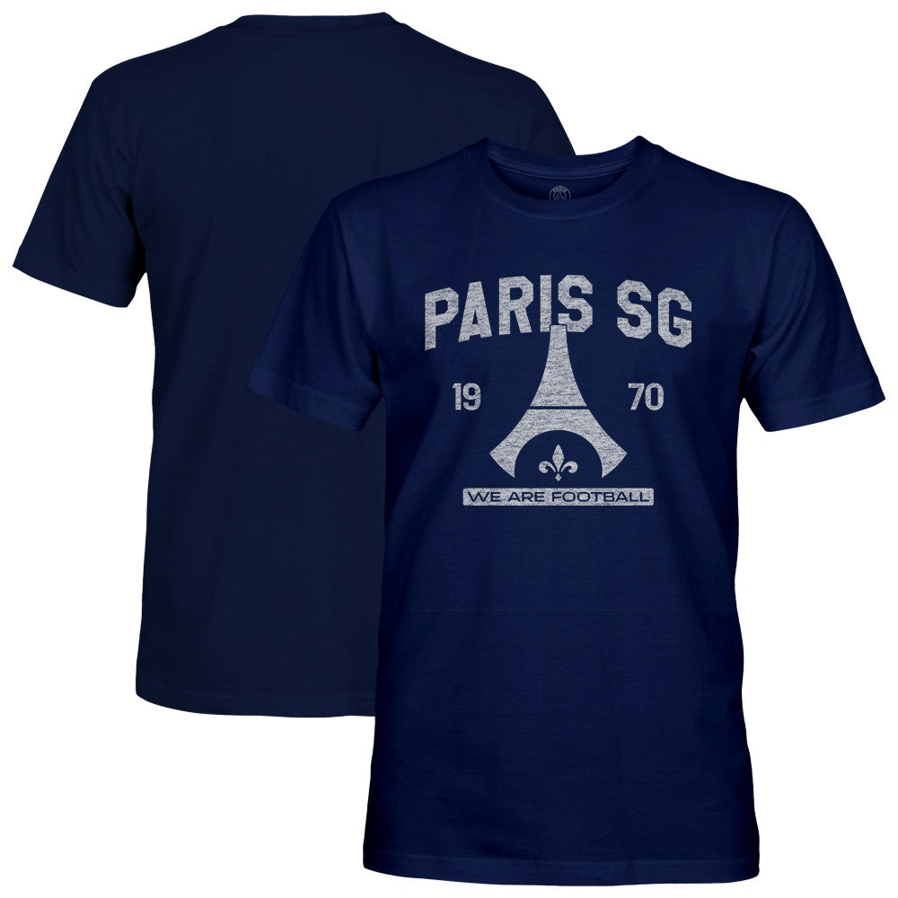 Paris Saint-Germain 1863FC Established T-Shirts - Navy