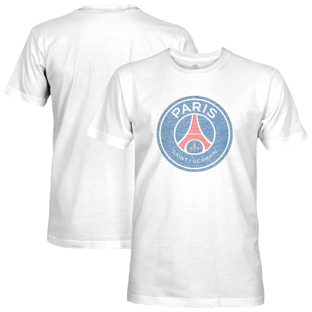 Paris Saint-Germain 1863FC Color Badge T-Shirts - White