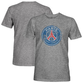 Paris Saint-Germain 1863FC Color Badge Vintage Tri-Blend T-Shirts - Heather Gray