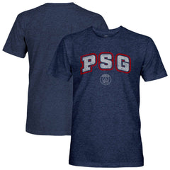 Paris Saint-Germain 1863FC Athletic Wordmark Vintage Tri-Blend T-Shirts - Navy
