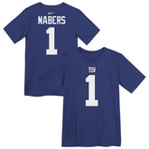 Malik Nabers New York Giants Preschool Name & Number T-Shirt Royal - Nike
