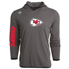 Kansas City Chiefs Greyson Clothiers Colorado Long Sleeve Hoodie T-Shirt Gray - NFL