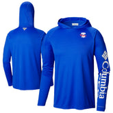 Philadelphia Phillies Columbia Omni-Wick Terminal Tackle Raglan Long Sleeve Hoodie T-Shirt Near Me