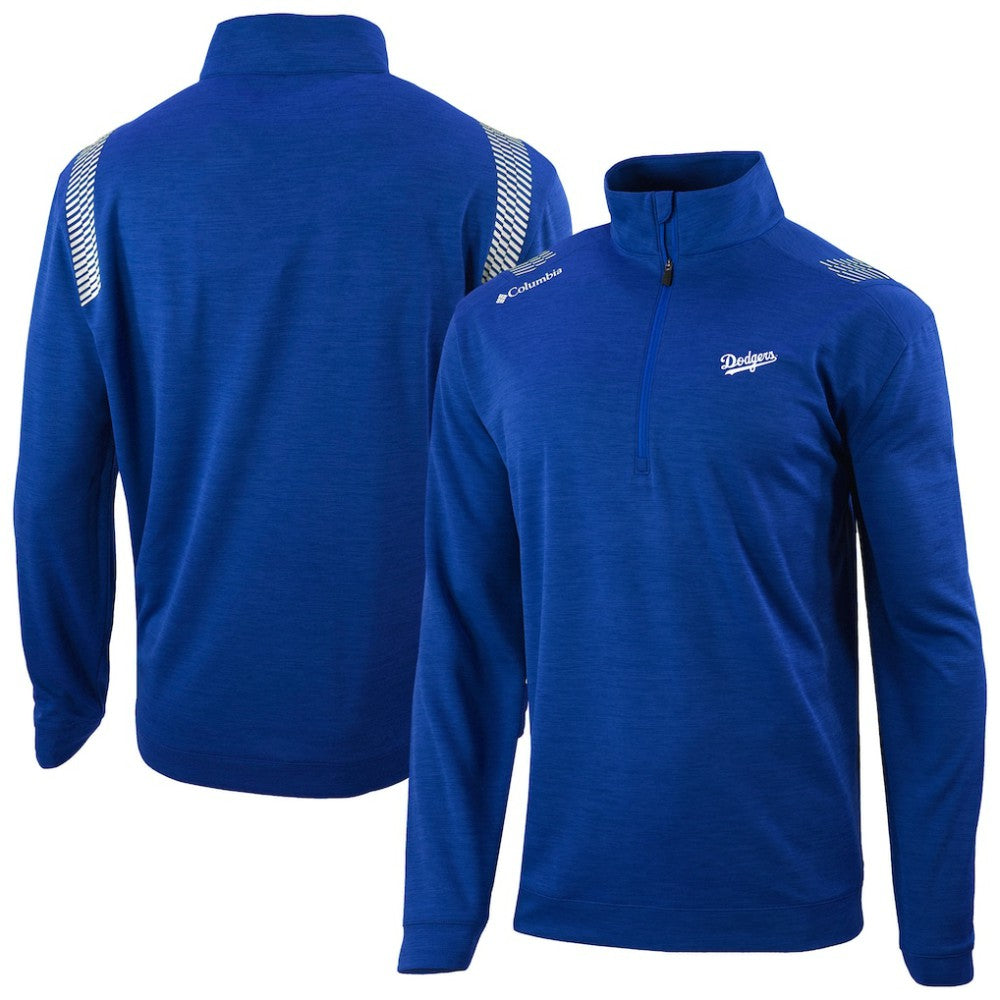 Los Angeles Dodgers Columbia Oakland Downs Omni-Wick Quarter-Zip Top discount