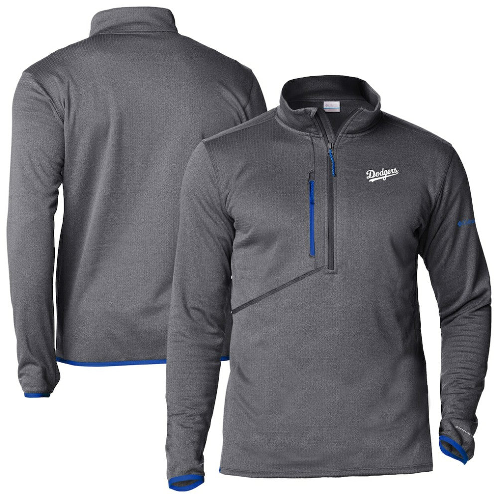 Los Angeles Dodgers Columbia Park View Omni-Wick Half-Zip Top Clearance