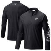 Los Angeles Dodgers Columbia Terminal Tackle Raglan Omni-Shade Quarter-Zip Pullover Top Online