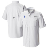 Los Angeles Dodgers Columbia Omni-Wick Low Drag Offshore Button-Up Shirt discount