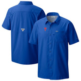 Philadelphia Phillies Columbia Slack Tide Omni-Wick Button-Up Camp Shirt for sale