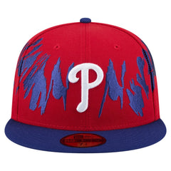 Philadelphia Phillies New Era Retro Pattern 59FIFTY Fitted Hat for sale