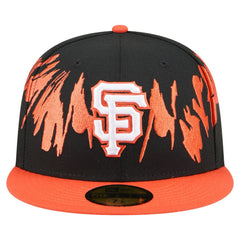 San Francisco Giants New Era Retro Pattern 59FIFTY Fitted Hat Lifestyle