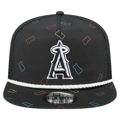 Los Angeles Angels New Era Gummy Golfer Trucker Adjustable Hat discount