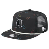 Detroit Tigers New Era Gummy Golfer Trucker Snapback Hat discount