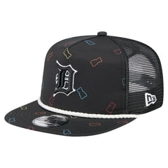 Detroit Tigers New Era Gummy Golfer Trucker Snapback Hat discount