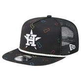 Houston Astros New Era Gummy Golfer Trucker Adjustable Hat Lifestyle