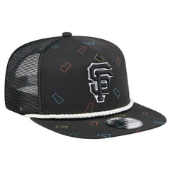 San Francisco Giants New Era Gummy Golfer Trucker Adjustable Hat Lifestyle