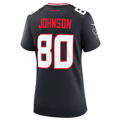 Andre Johnson Houston Texans Women's Team Retired Player Game Jersey Navy - Nike