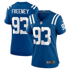 Dwight Freeney Indianapolis Colts Women's Team Retired Player Game Jersey Royal - Nike