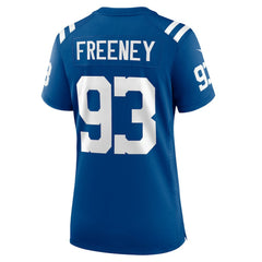 Dwight Freeney Indianapolis Colts Women's Team Retired Player Game Jersey Royal - Nike