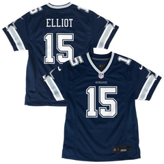 Ezekiel Elliott Dallas Cowboys Youth Game Jersey Navy - Nike