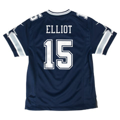 Ezekiel Elliott Dallas Cowboys Youth Game Jersey Navy - Nike