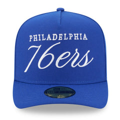 New Era - Philadelphia 76ers 2025 NBA Draft A-Frame 59FIFTY Fitted Hat - Royal