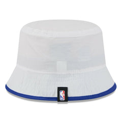 New Era - Philadelphia 76ers 2025 NBA Draft Nylon Bucket Hat - White/Royal