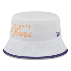 New Era - Phoenix Suns 2025 NBA Draft Nylon Bucket Hat - White/Purple