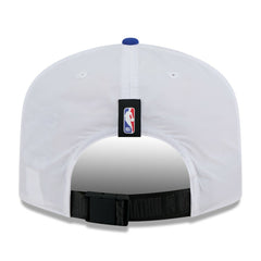 New Era - Golden State Warriors 2025 NBA Draft On-Stage Nylon 19TWENTY Adjustable Hat - White/Royal